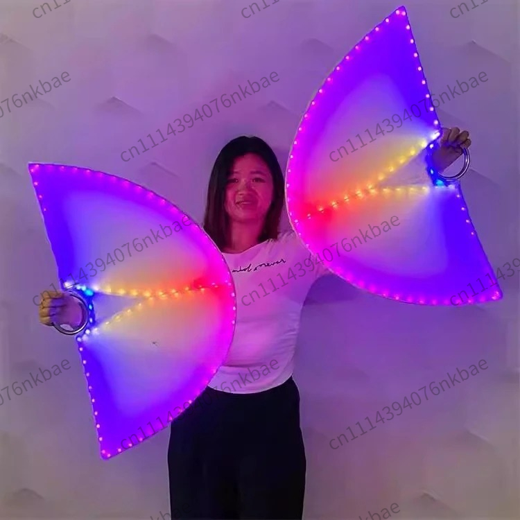 Decor Lighting Fans - Ventilateur LED lumineux à commande sonore,