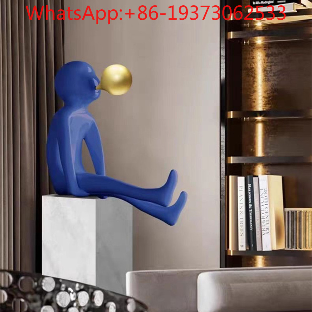 Decor Lighting & Decor Fires Photos - Sculpture d'entrée soufflant des bulles, style