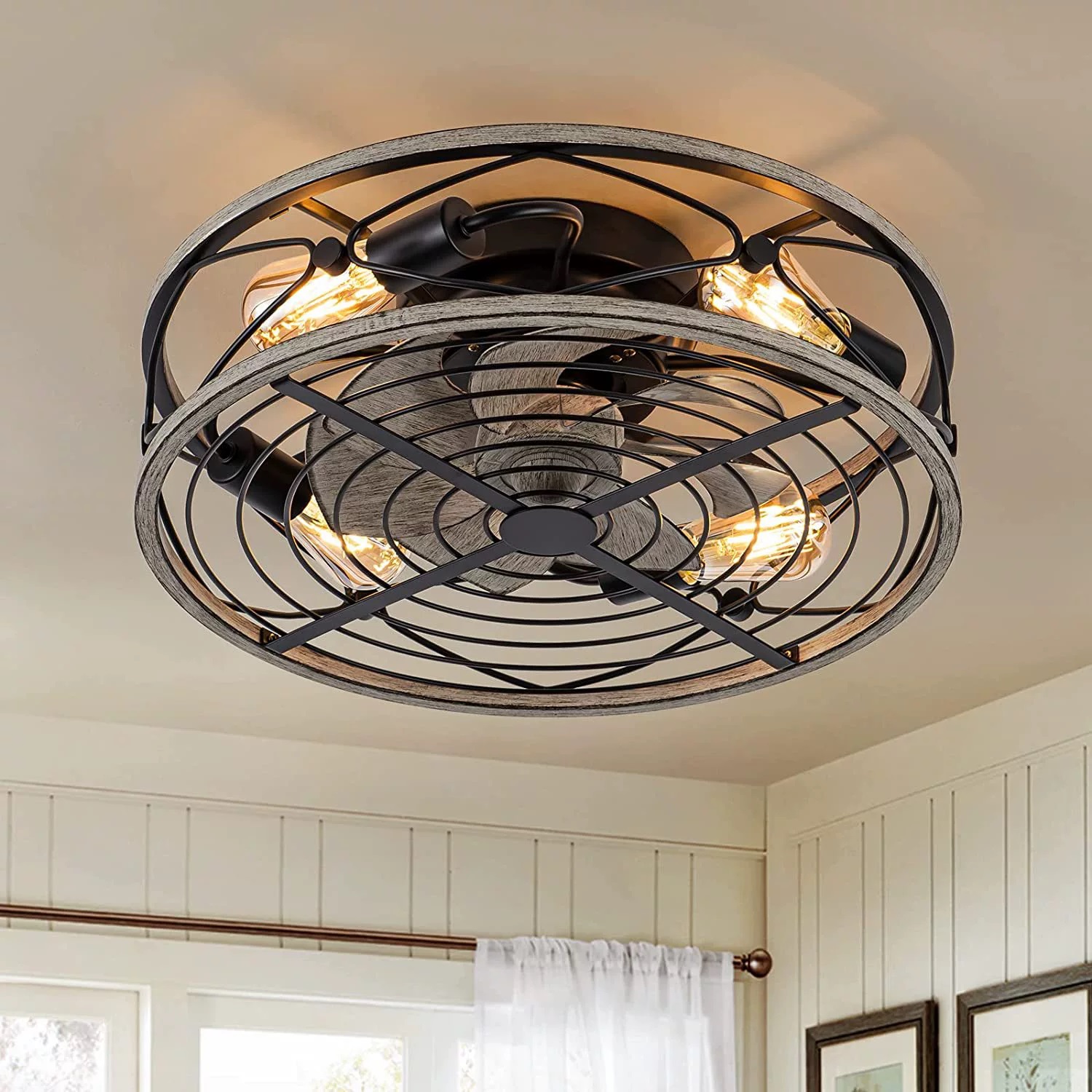 Decor Lighting Fans - Ventilateur de plafond intelligent avec lumières