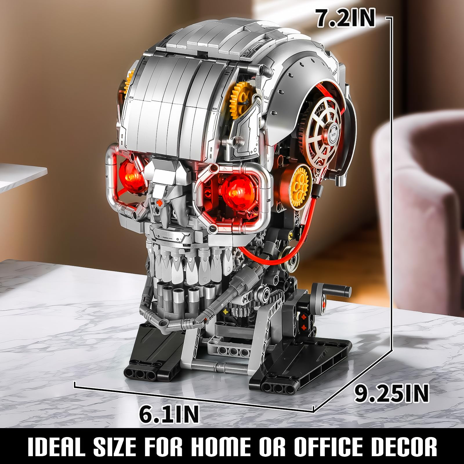 Lighting Decoration Ideas For Home - Kit de construction mécanique Tête de