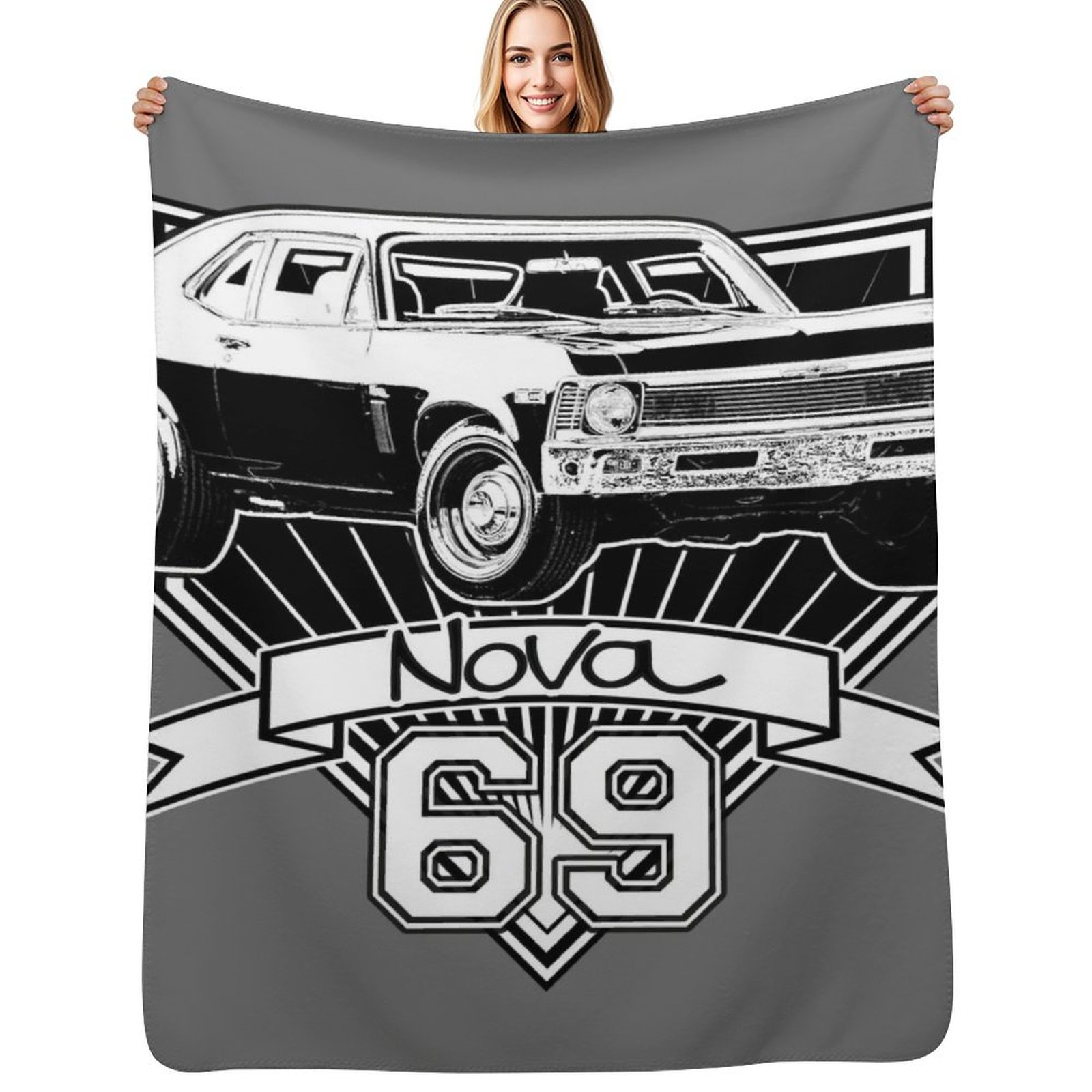 Nova Decor & Lighting Vase - Couverture décorative douce Nova Throw Blanket