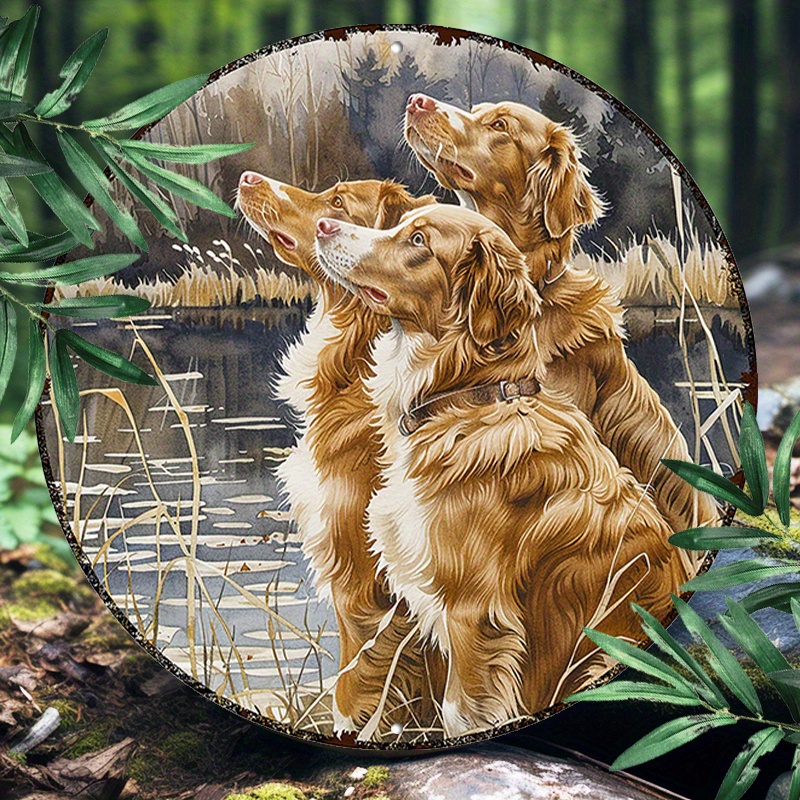 Nova Decor & Lighting Vase - Nouvelle Scotia Duck Tolling Retrievers -