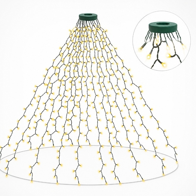 Lighting Decor Wedding - Guirlandes lumineuses LED USB étanches, 8