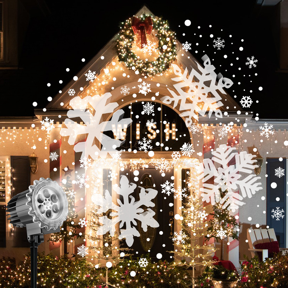Lighting Effect Home Decor - Projecteur de flocon de neige de