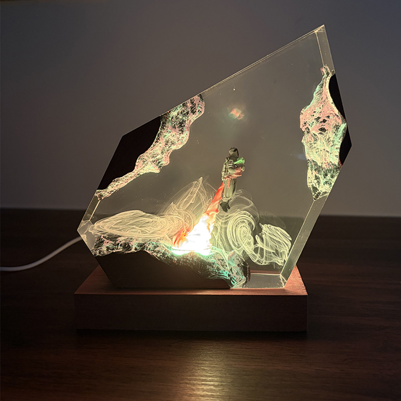 Lighting Decor Wedding - Lampe de Table en Résine Organisme