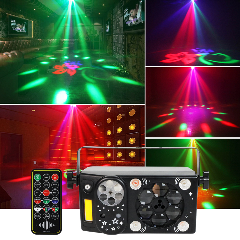 Lighting Effect Home Decor - HCWE LED 7 en 1 boule