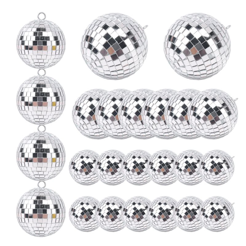 Disco Ball Mirror - BHBD-24 Boules disco miroir suspendues, décorations