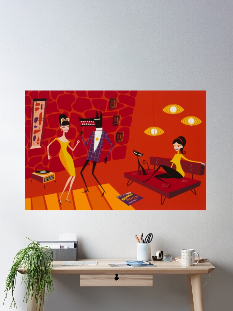 Nova Decor & Lighting Vase - Josh Agle Bossa Nova maintenant Photo