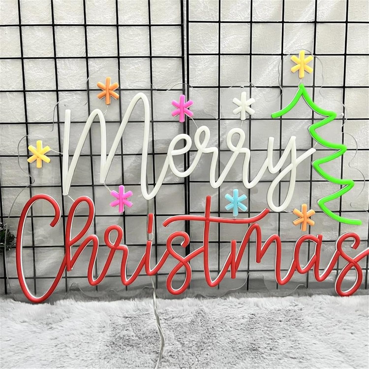 Enseigne au néon joyeux noël a - Lighting Decoration Ideas For Home avis et prix