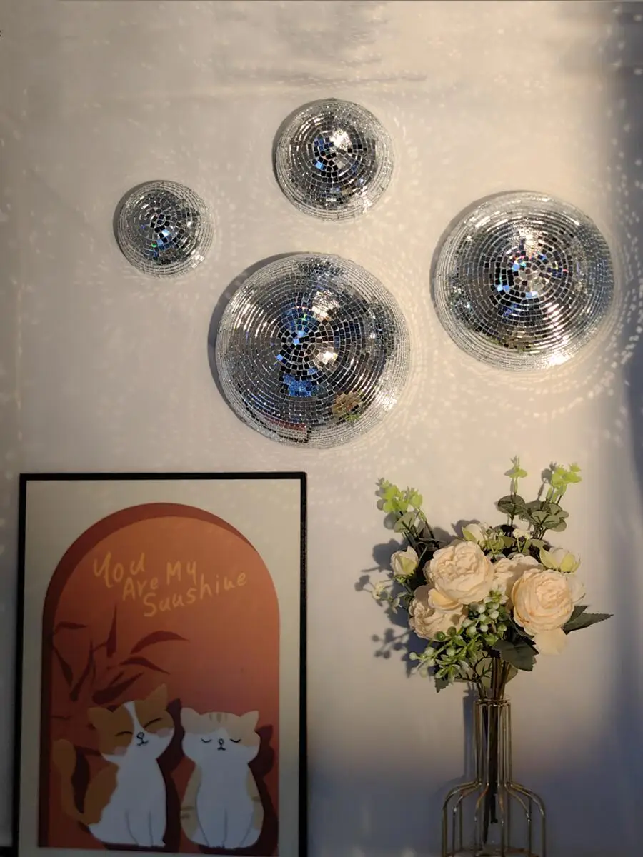 Boule Disco murale avec motifs - Disco Ball Mirror avis et prix