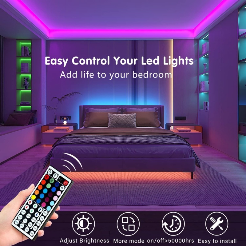 Ruban LED USB 5V CC, contrôle  - Room Decor Lighting Lamp avis et prix
