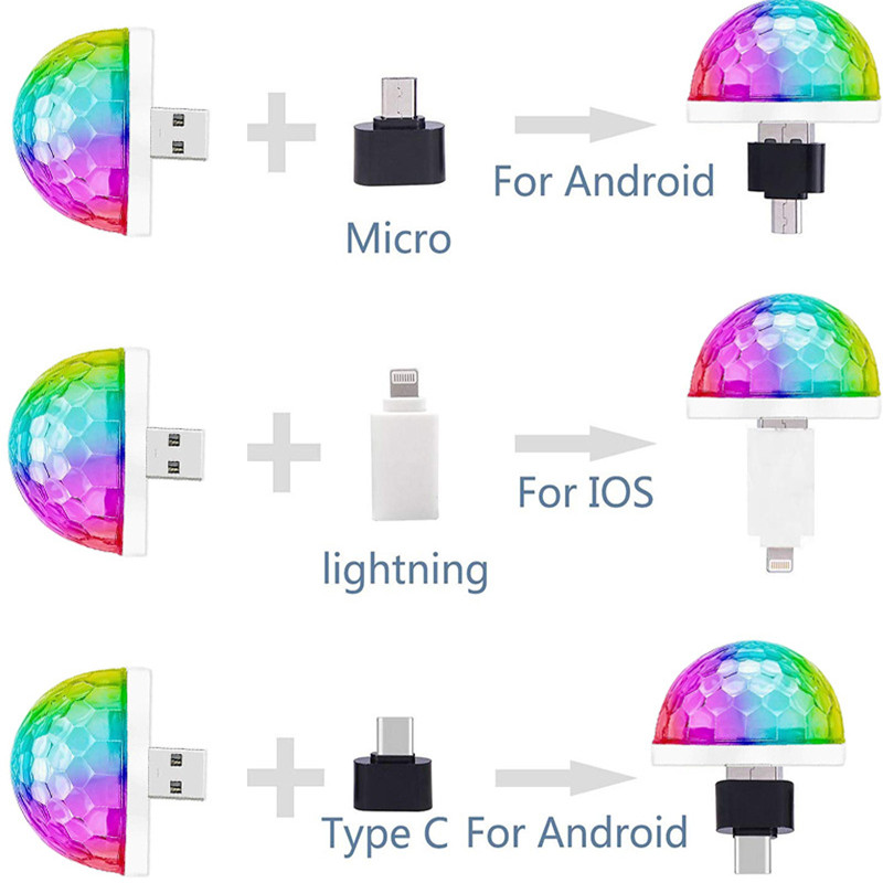 Pop USB Mini Disco scène lumiè - Lighting Effect Home Decor avis et prix