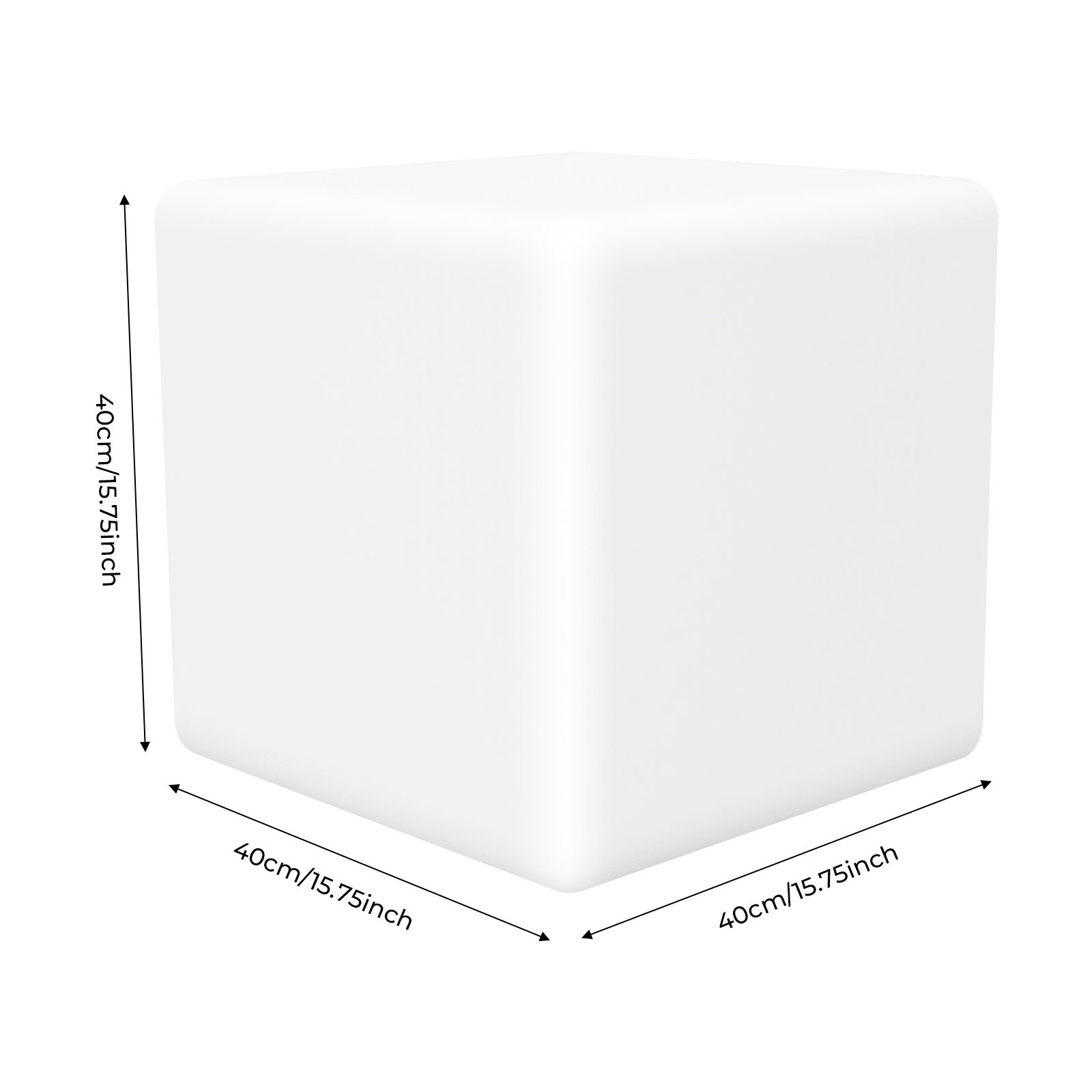 Tabouret lumineux LED sans fil - Outdoor Lighting Wedding Decor avis et prix