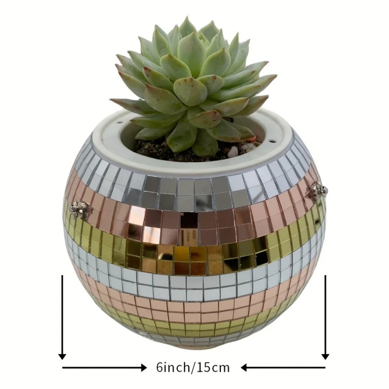 Jardinière à boules de miroir  - Disco Ball Mirror avis et prix