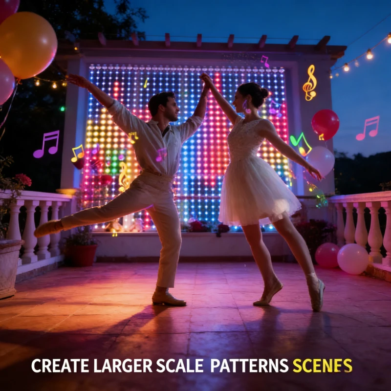 Rideaux lumineux intelligents  - Lighting Decor Wedding avis et prix