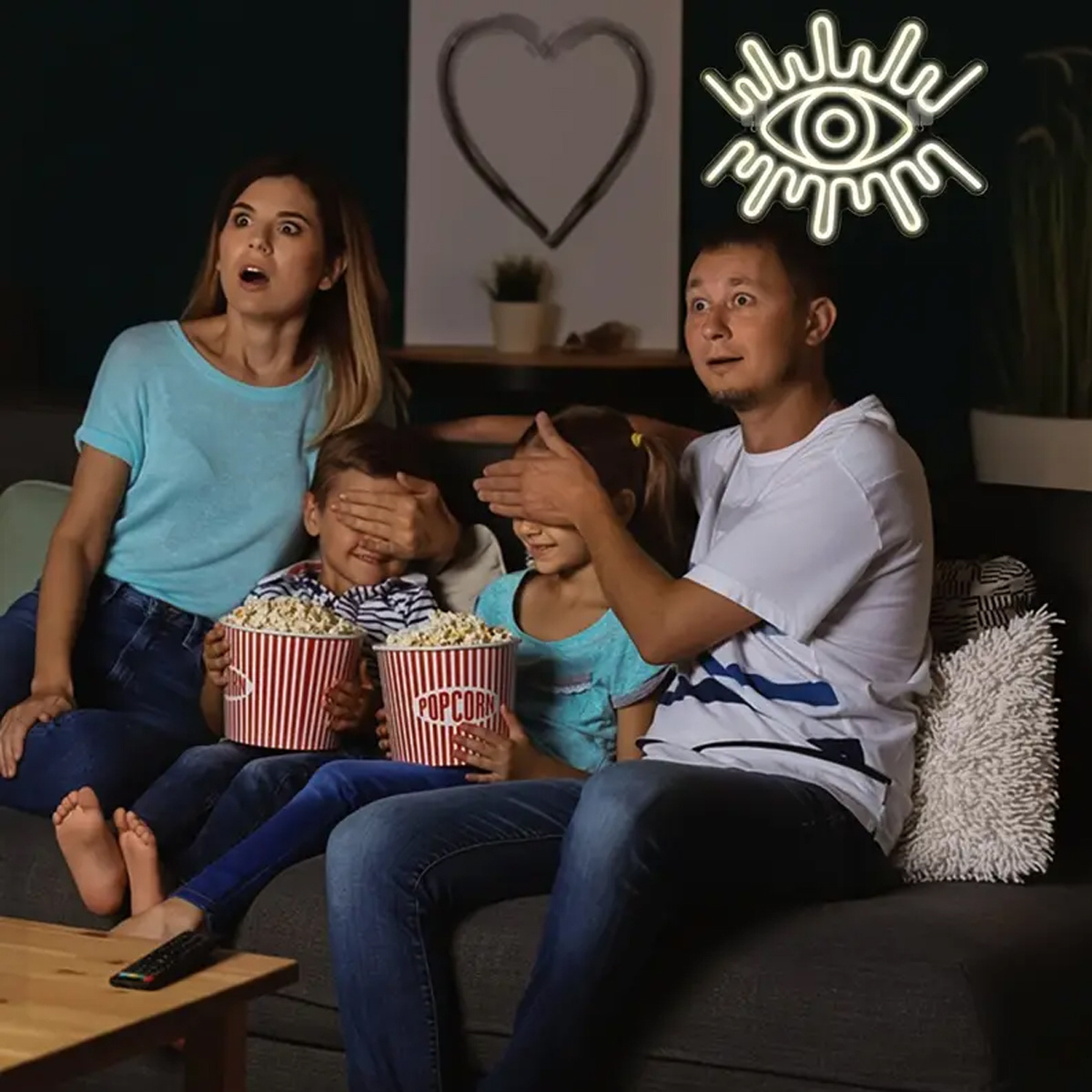 Enseigne lumineuse LED en form - Lighting Decoration Ideas For Home avis et prix