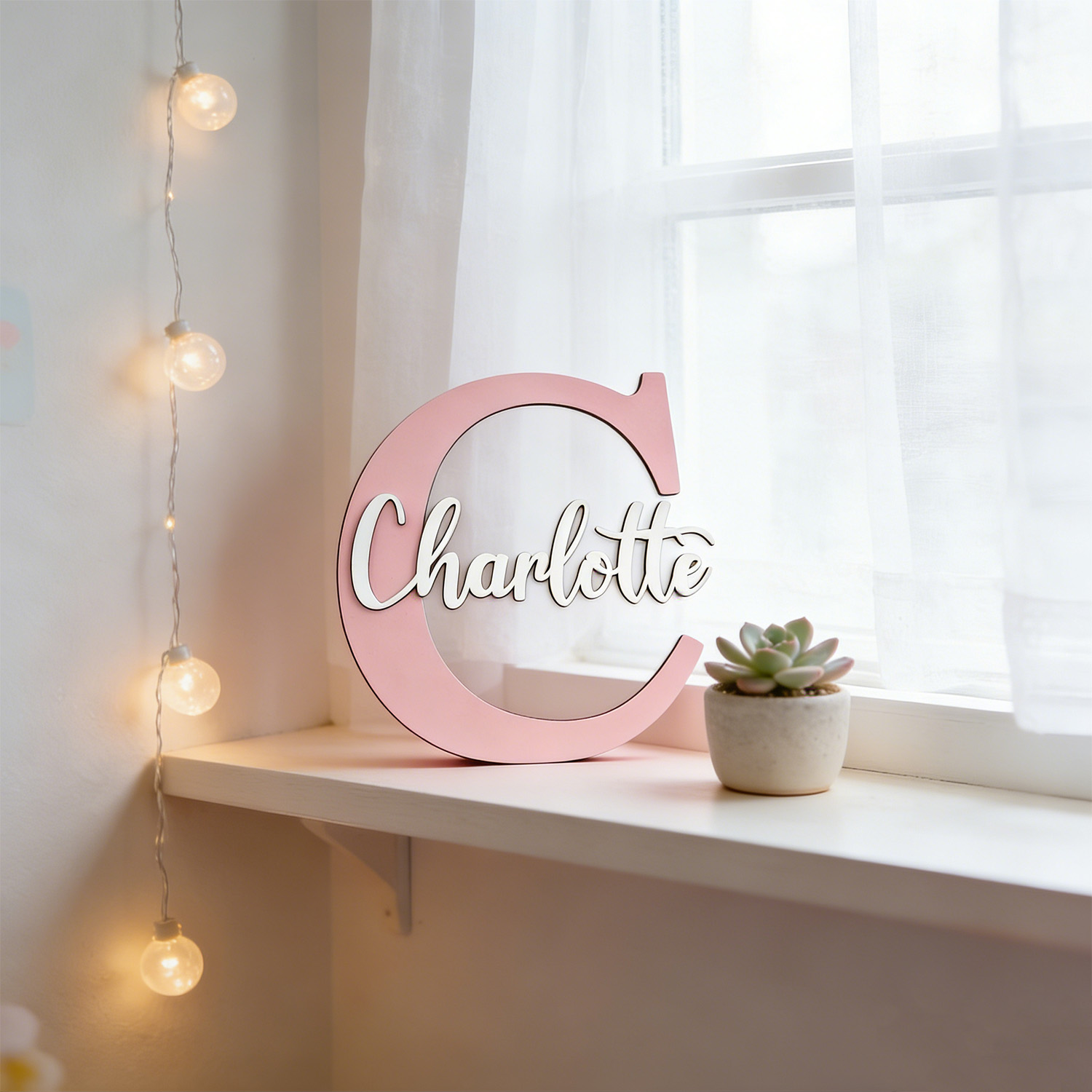 1 plaque personnalisée en bois - Lighting Decor Wedding avis et prix