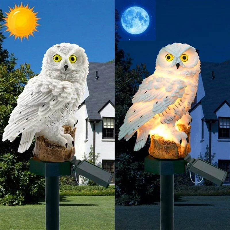 Statue de hibou solaire, lumiè - String Light Outdoor avis et prix