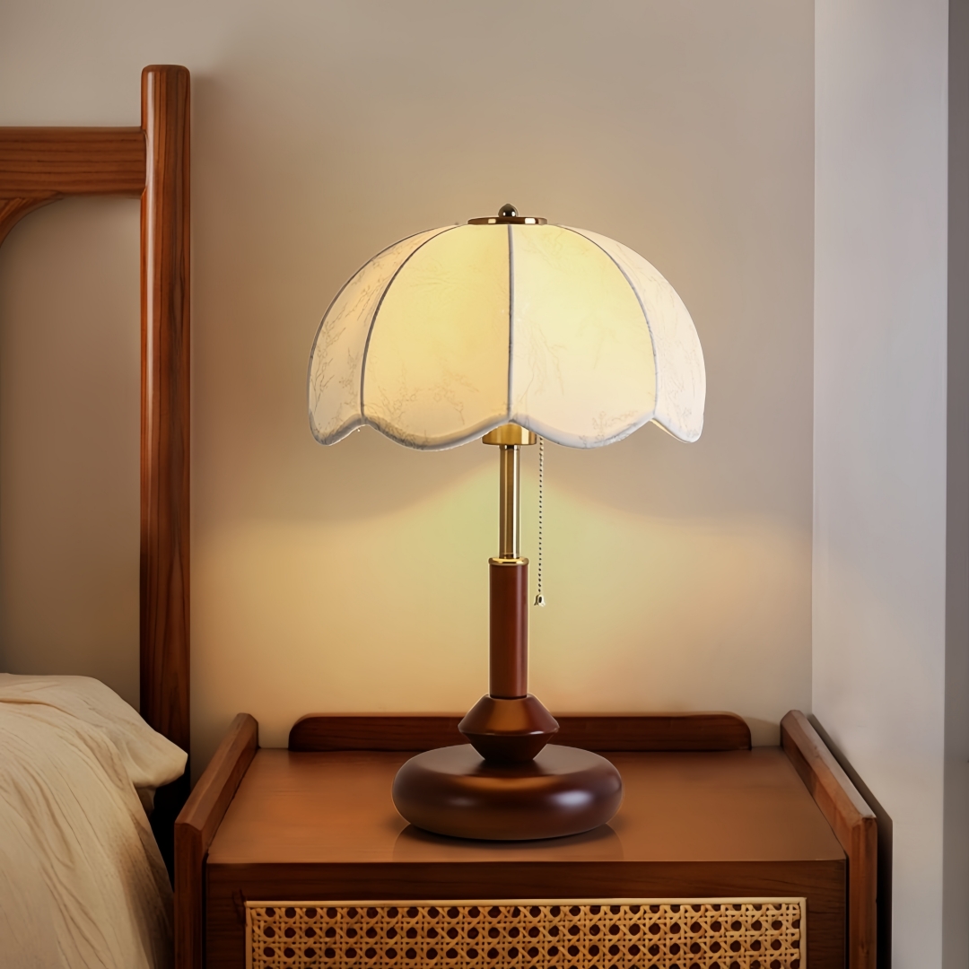 Lampe de table vintage à abat- - Room Decor Lighting Lamp avis et prix