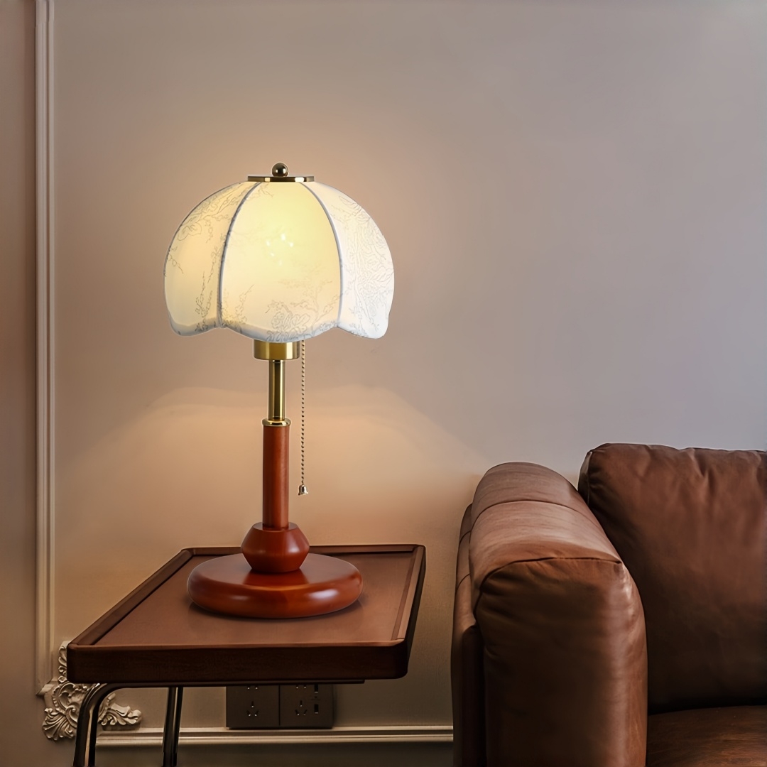 Lampe de table vintage à abat- - Room Decor Lighting Lamp avis et prix