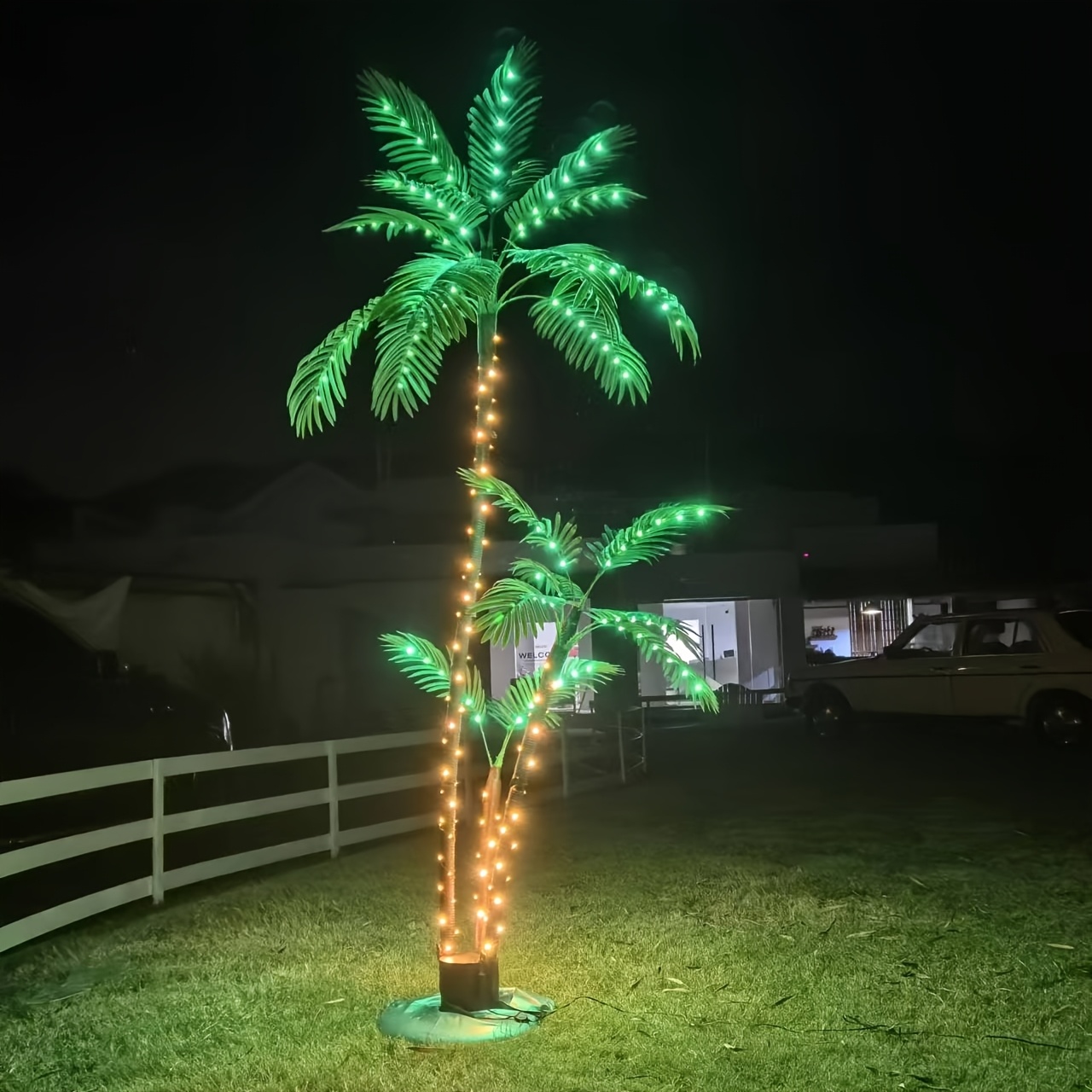 Palmier artificiel éclairé par - Home Decor Lighting Tree avis et prix