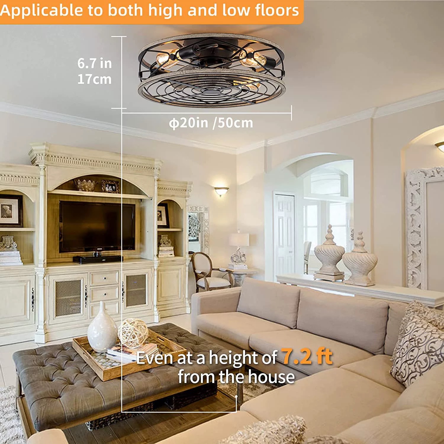 Ventilateur de plafond intelli - Decor Lighting Fans avis et prix