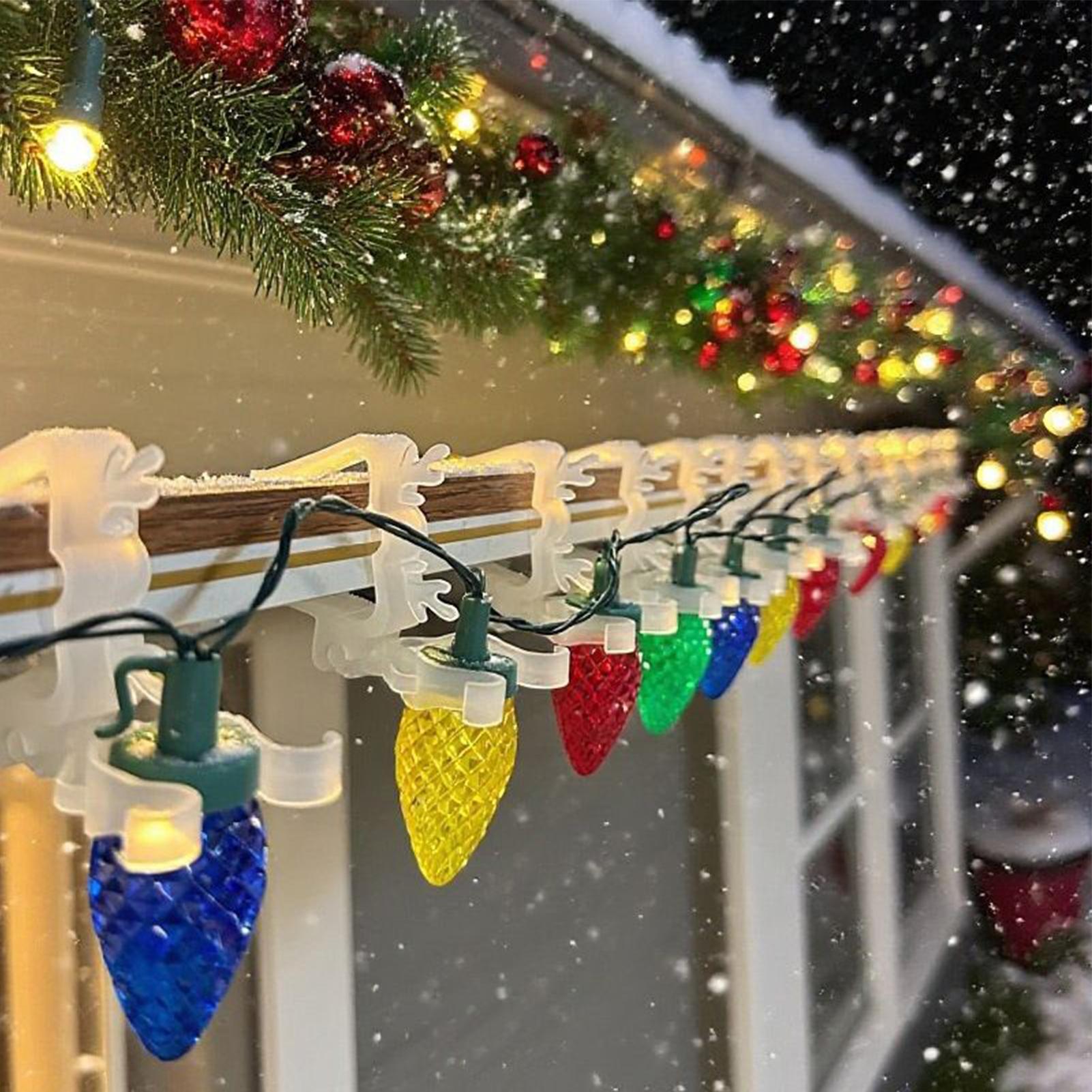 Clips de lumière de noël 10 pi - String Light Outdoor avis et prix