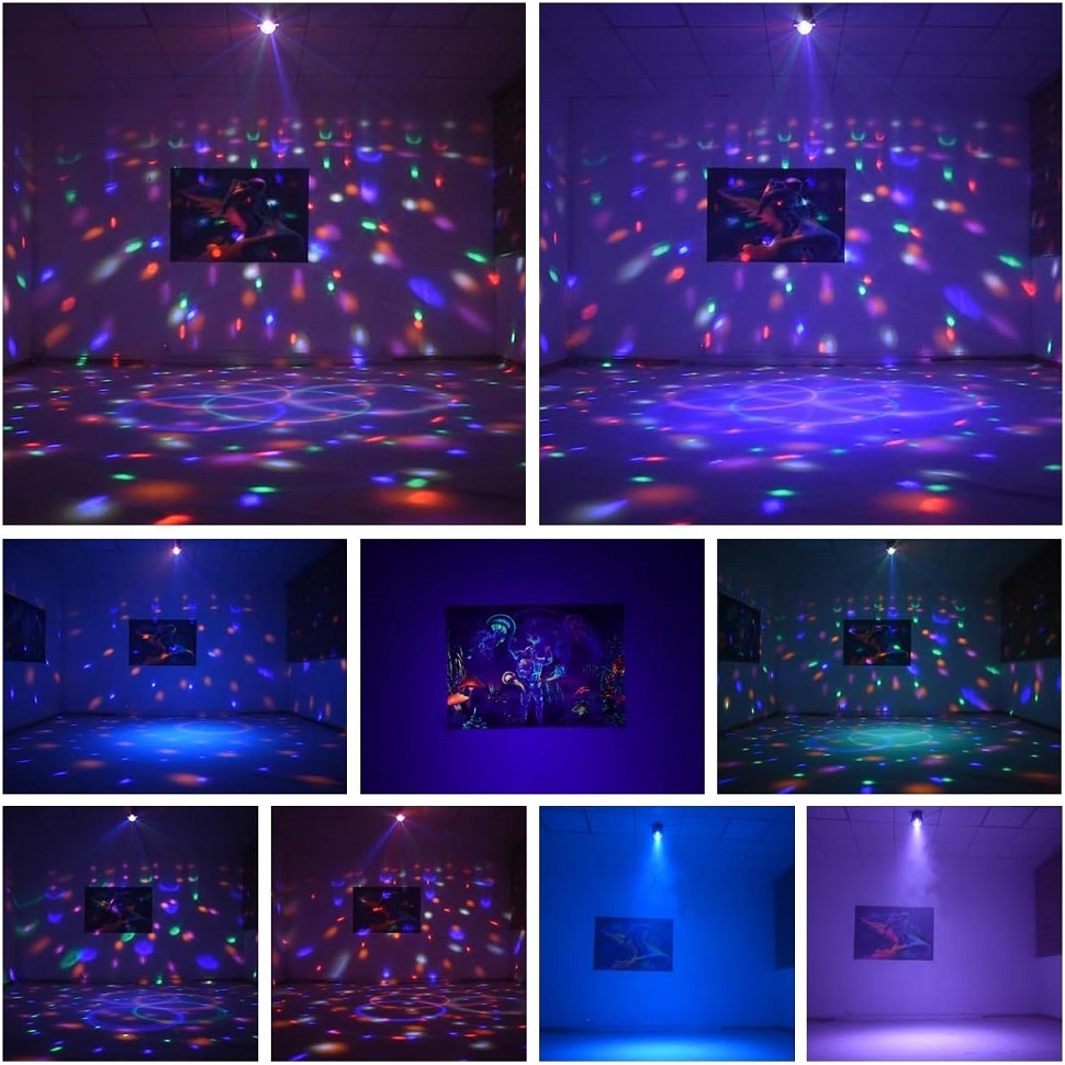 Lumières de fête Dj Disco boul - Lighting Effect Home Decor avis et prix