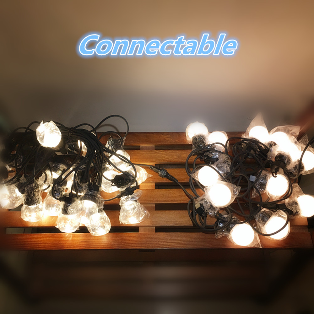 Guirlande lumineuse boule tran - Outdoor Lighting Wedding Decor avis et prix