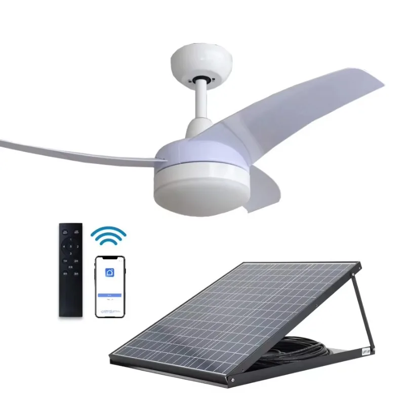 Ventilateur de plafond solaire - Homestead Lighting & Decor Oconomowoc avis et prix