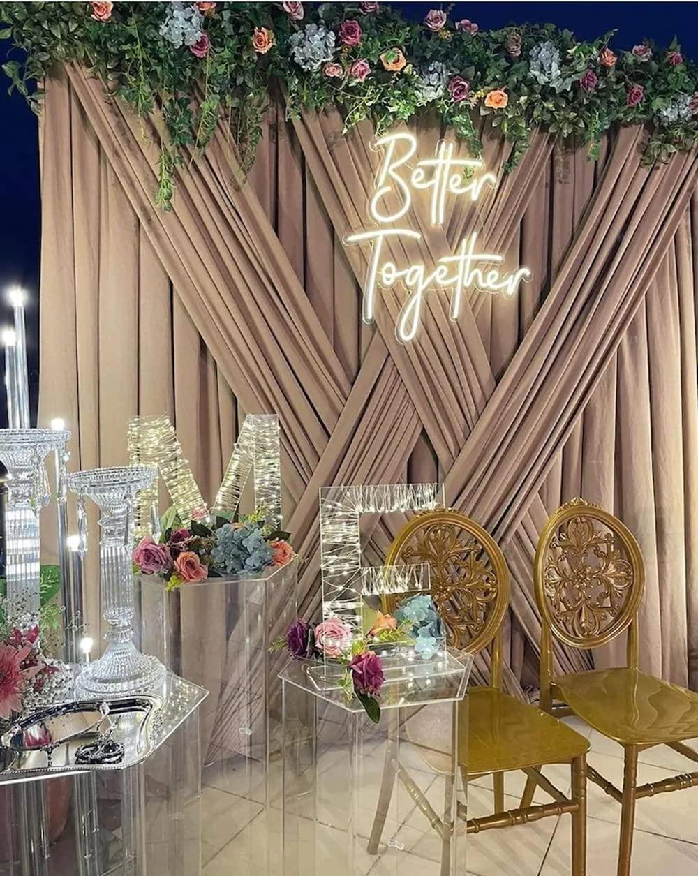 Enseigne néon « Better Togethe - Lighting Decor Wedding avis et prix