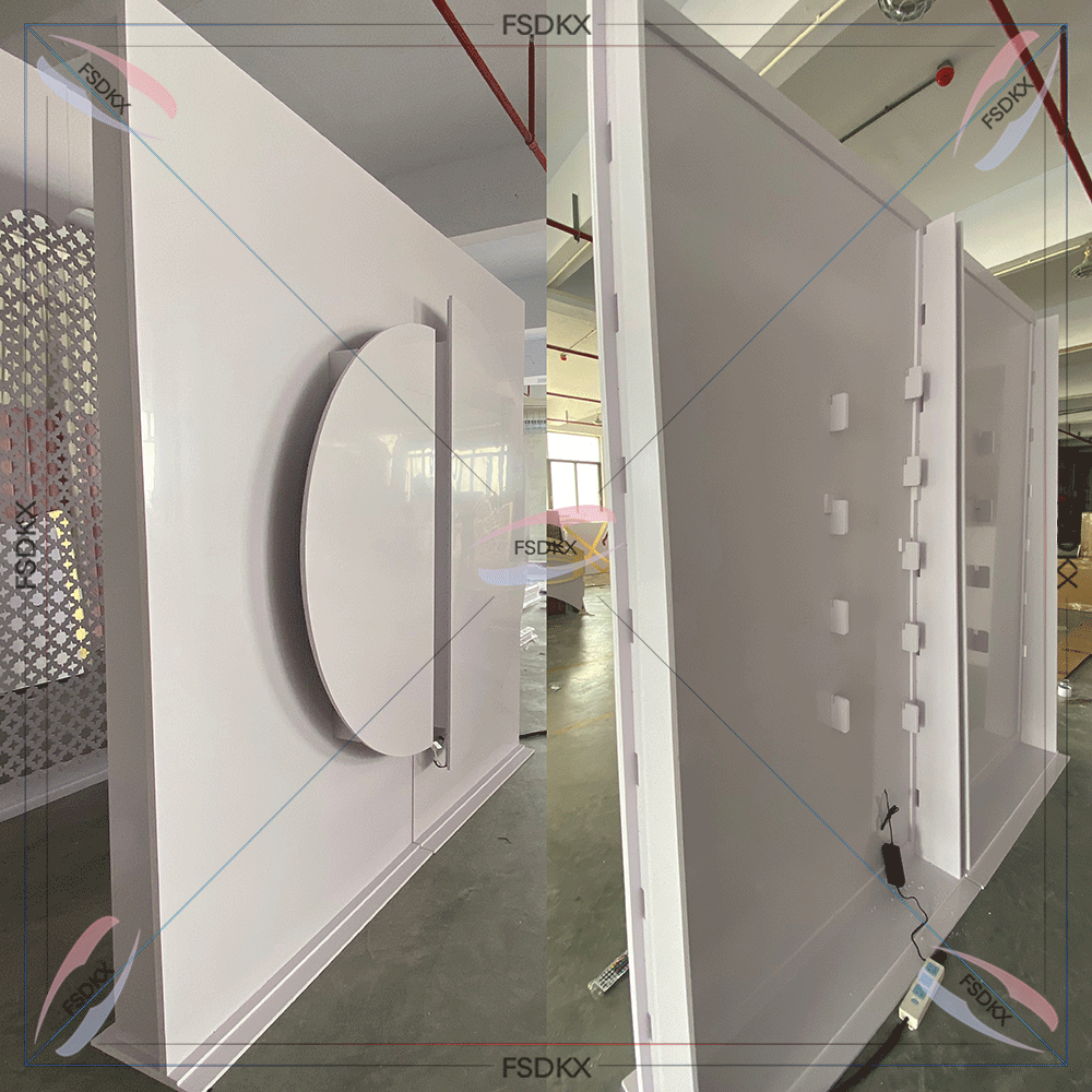 Toile de fond carrée RVB 3D, l - Lighting Decor Rentals avis et prix