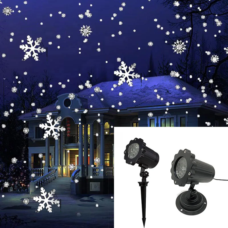 Projecteur laser flocon de nei - Lighting Effect Home Decor avis et prix