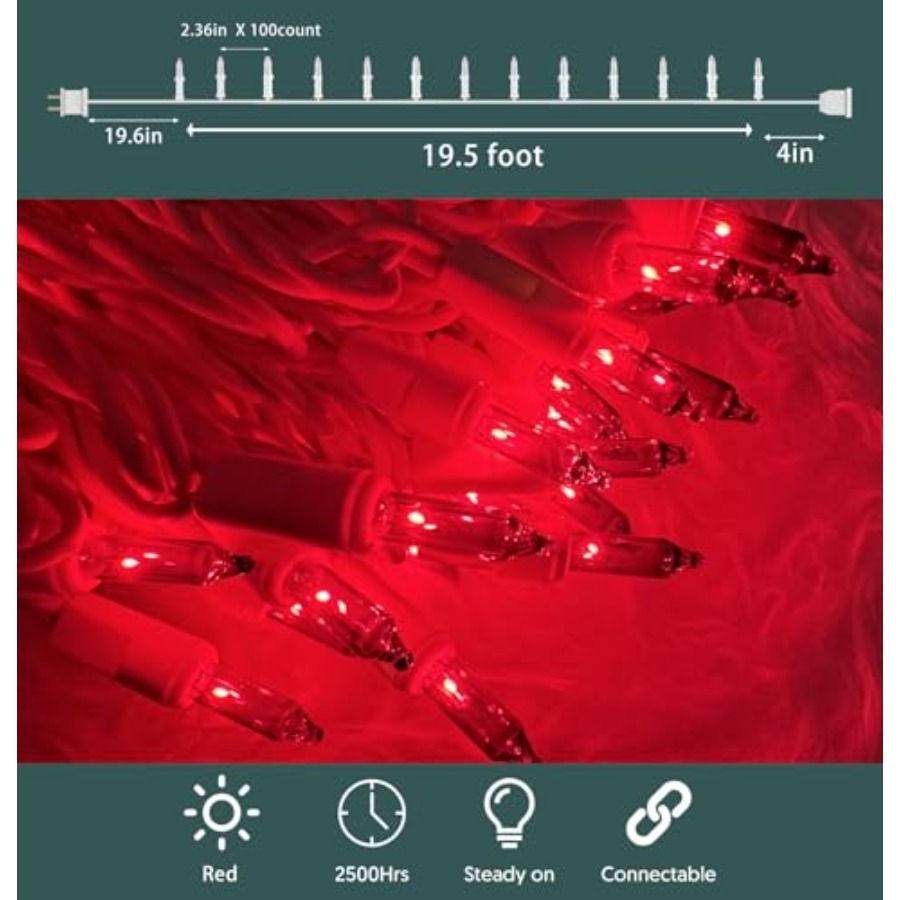 Guirlandes lumineuses de Noël, - Outdoor Lighting Wedding Decor avis et prix