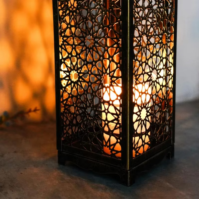 Lanterne à vent Vintage en mét - Lighting Decoration Ideas For Home avis et prix