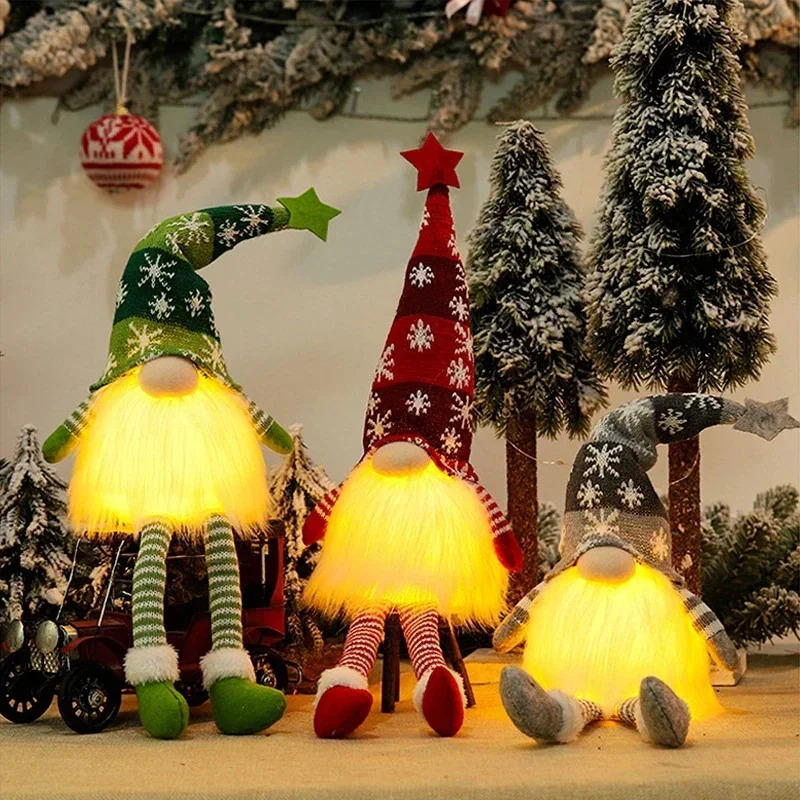 Poupée Gnome sans visage de no - Home Decor Lighting Tree avis et prix
