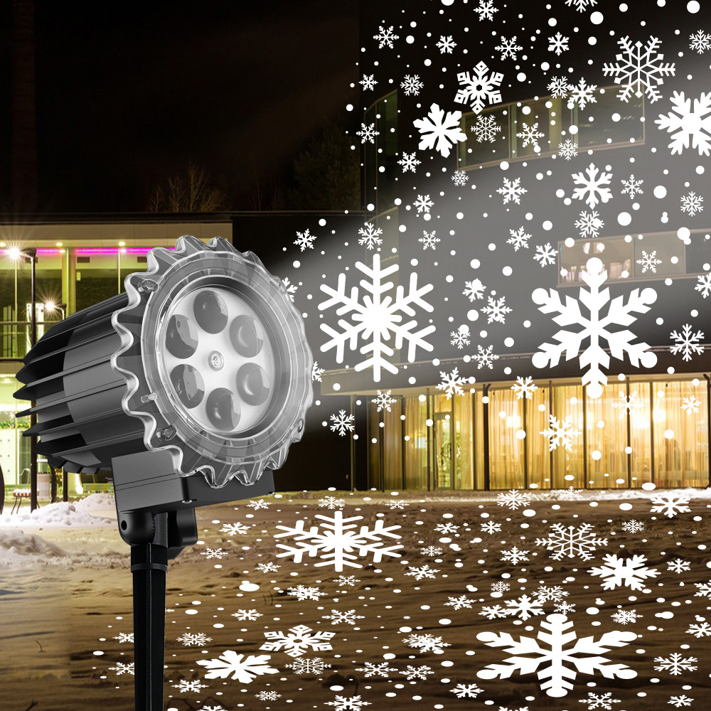 Projecteur de flocon de neige  - Lighting Effect Home Decor avis et prix