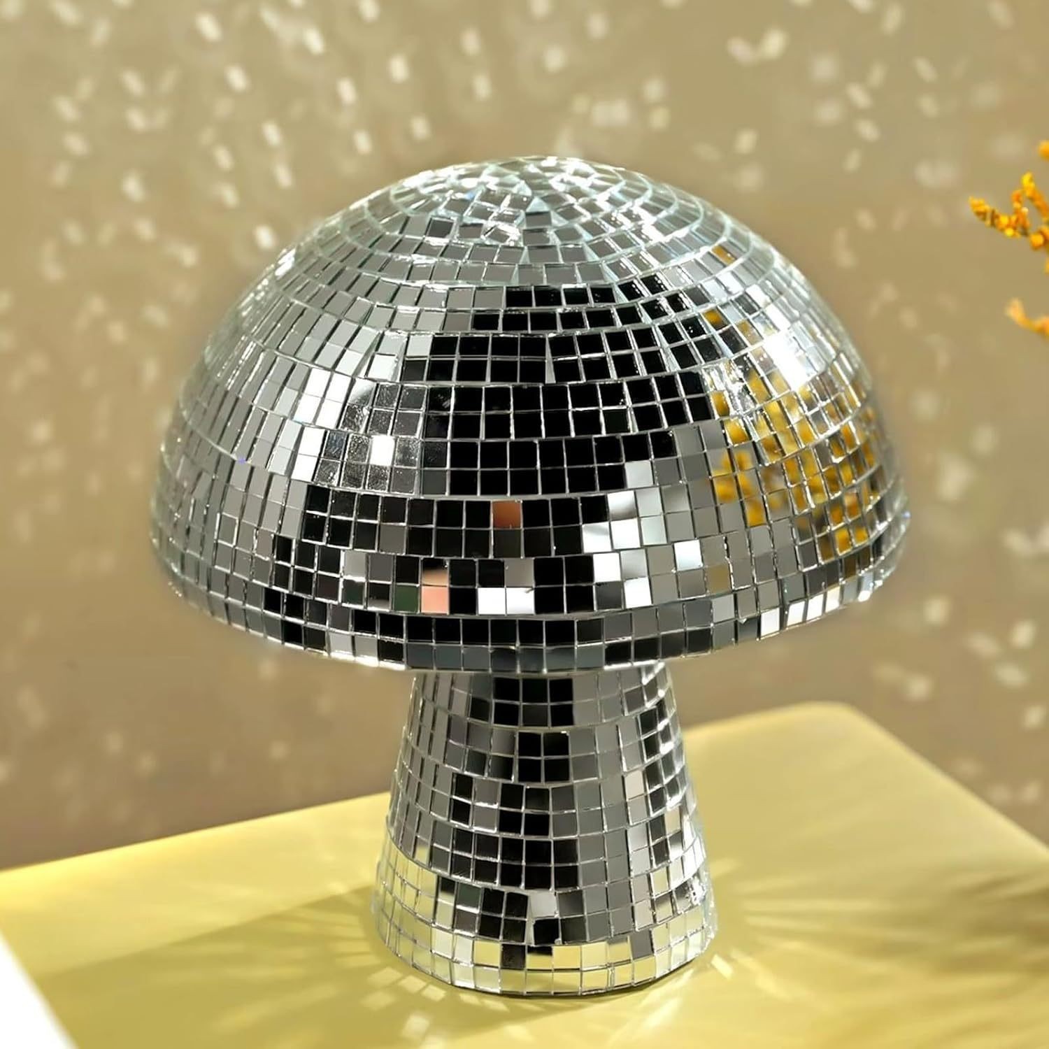 Boule disco en forme de champi - Disco Ball Mirror avis et prix