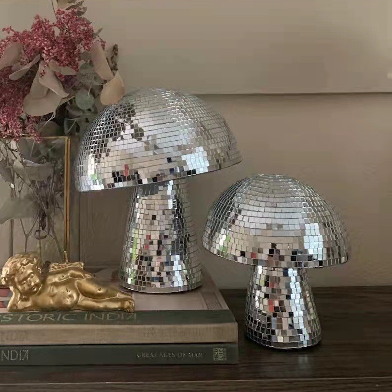 Boule disco en forme de champi - Disco Ball Mirror avis et prix
