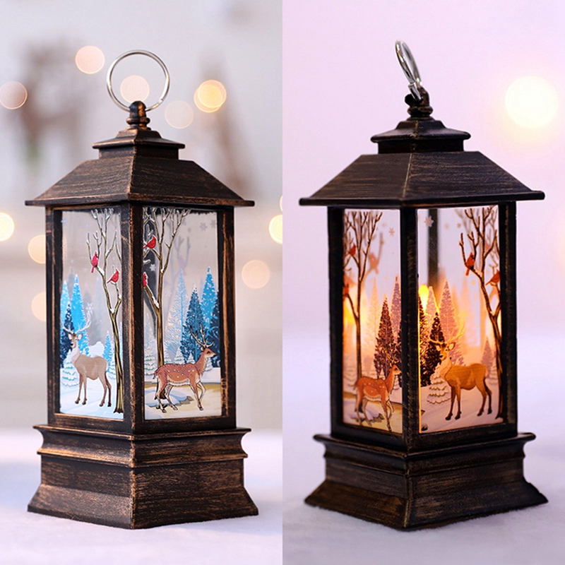 Lanterne de noël lumineuse, dé - Home Decor Lighting Tree avis et prix