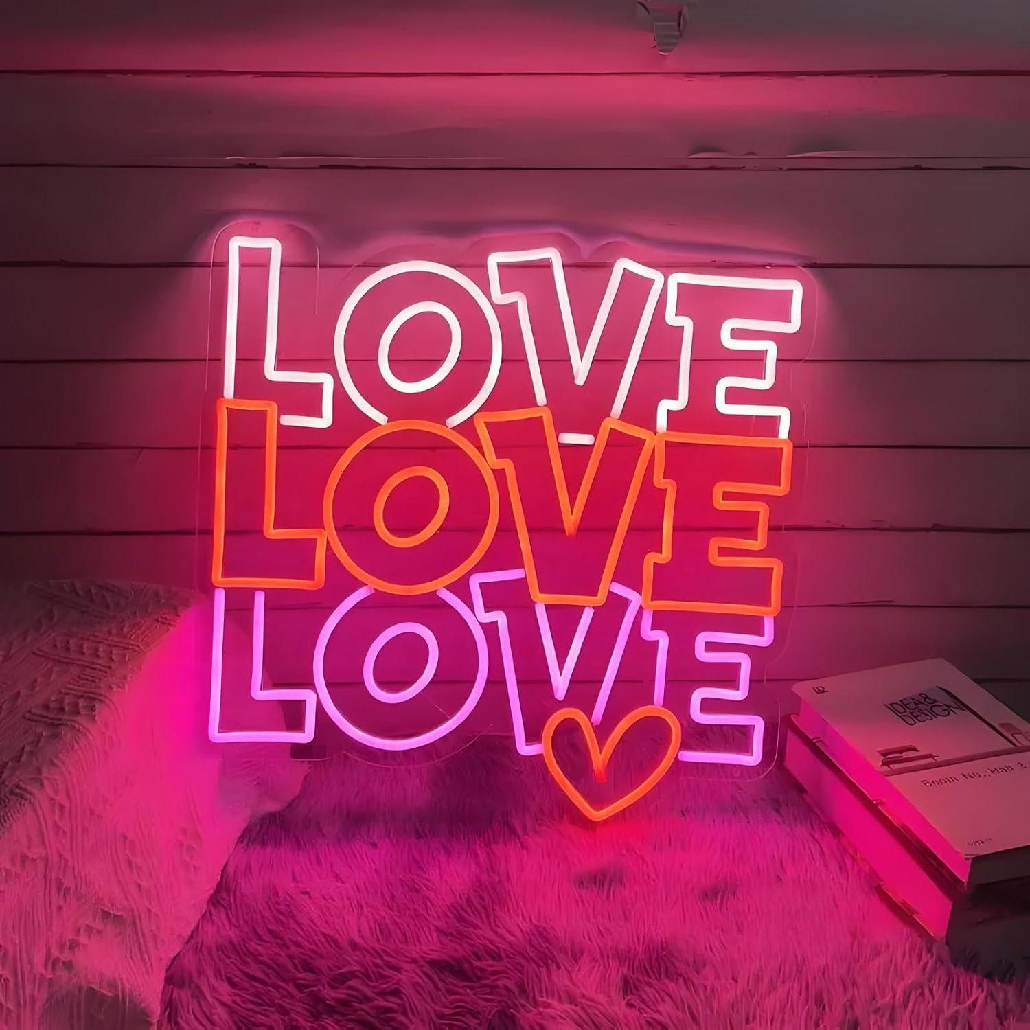 Enseigne néon « Love » à LED U - Lighting Decor Wedding avis et prix