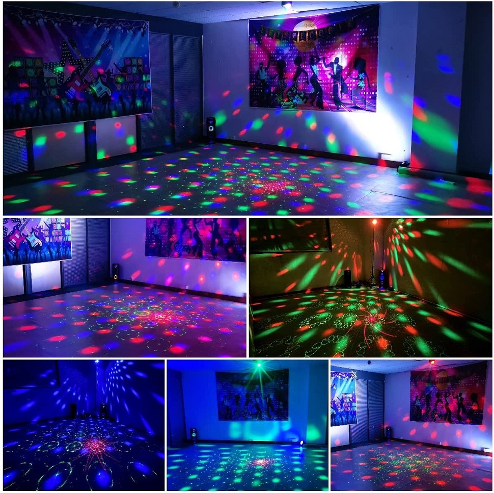 Lumières de fête Dj Disco boul - Lighting Effect Home Decor avis et prix