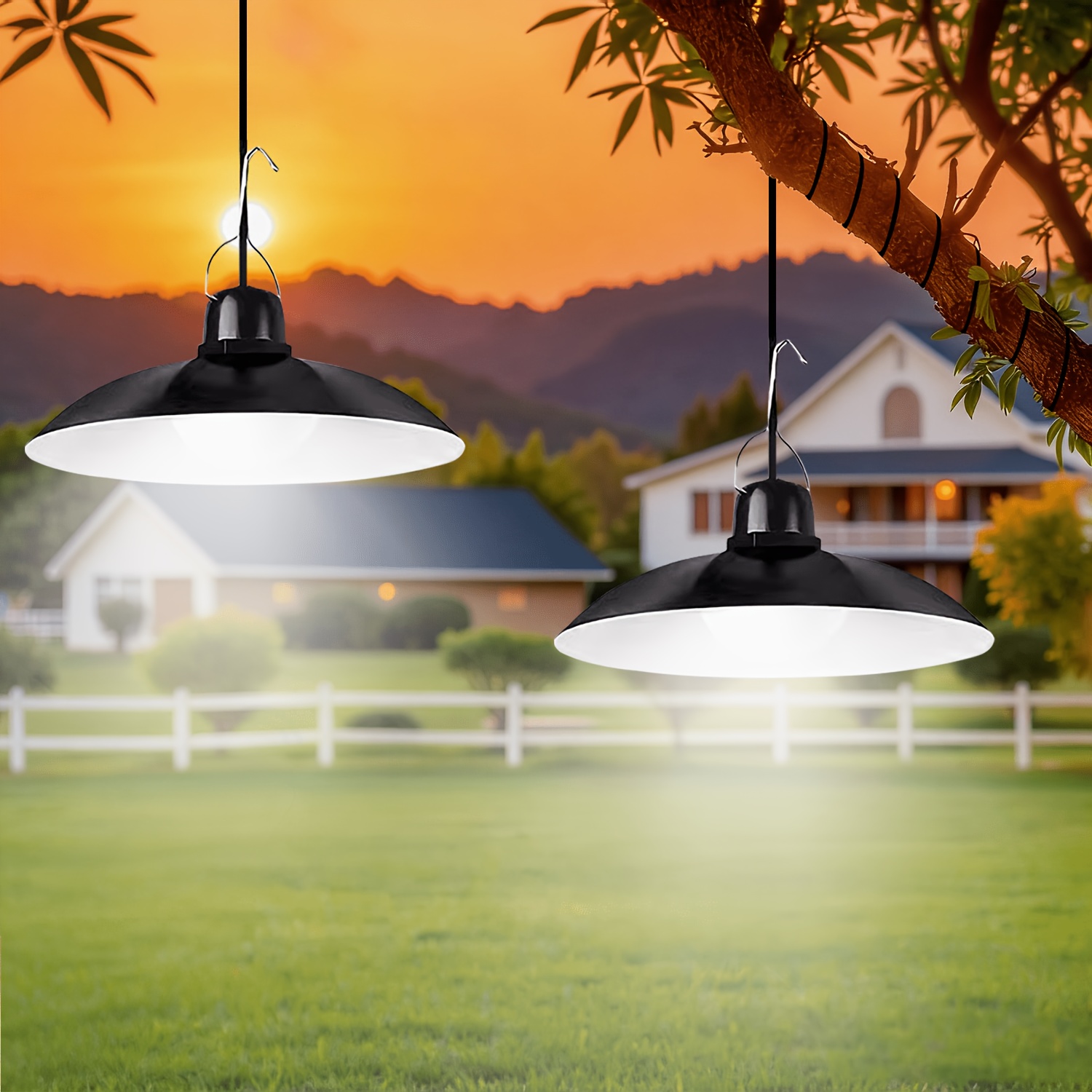 1pc Lampe Solaire Suspendue Ex - Room Decor Lighting Lamp avis et prix