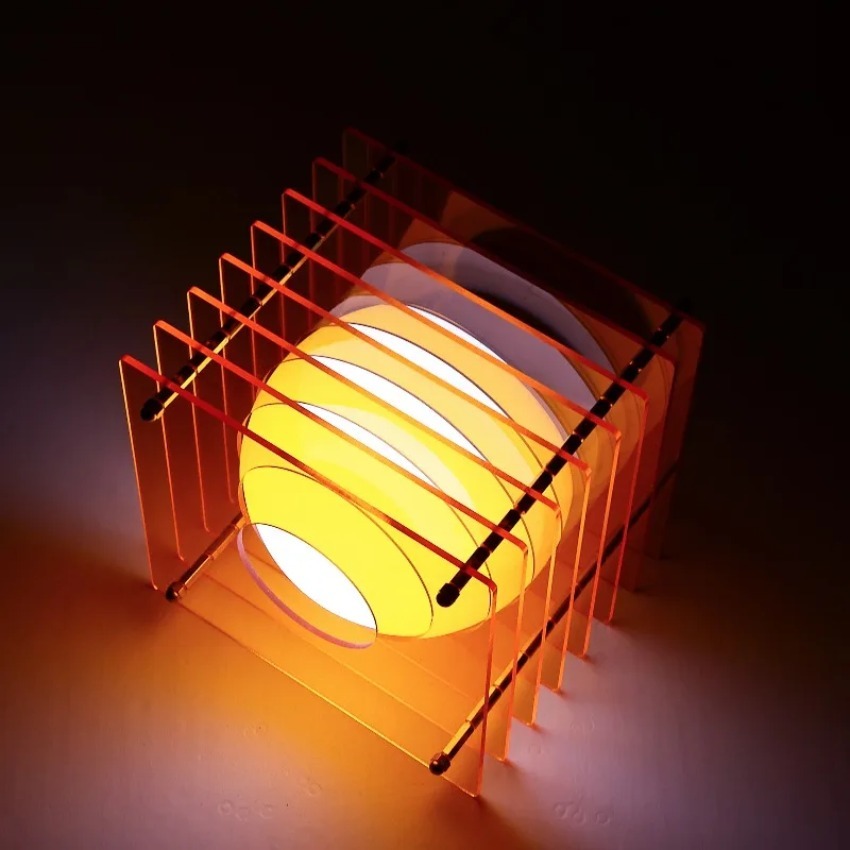 Lampe lune DIY en acrylique à  - Room Decor Lighting Lamp avis et prix