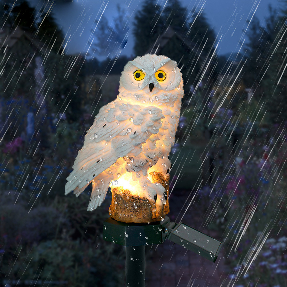 Statue de hibou solaire, lumiè - String Light Outdoor avis et prix