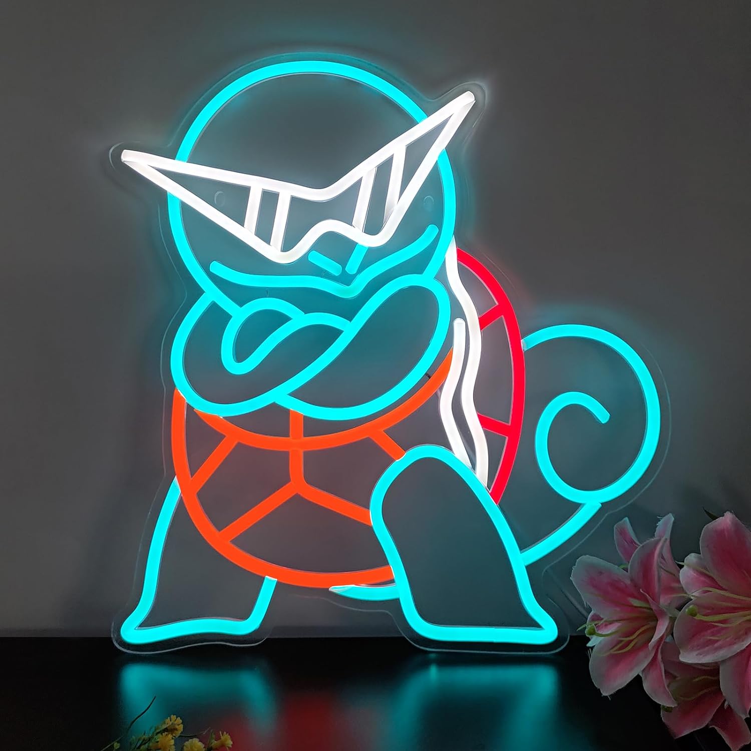 Enseigne néon LED Pokemon Squi - Decor Lighting Fans avis et prix