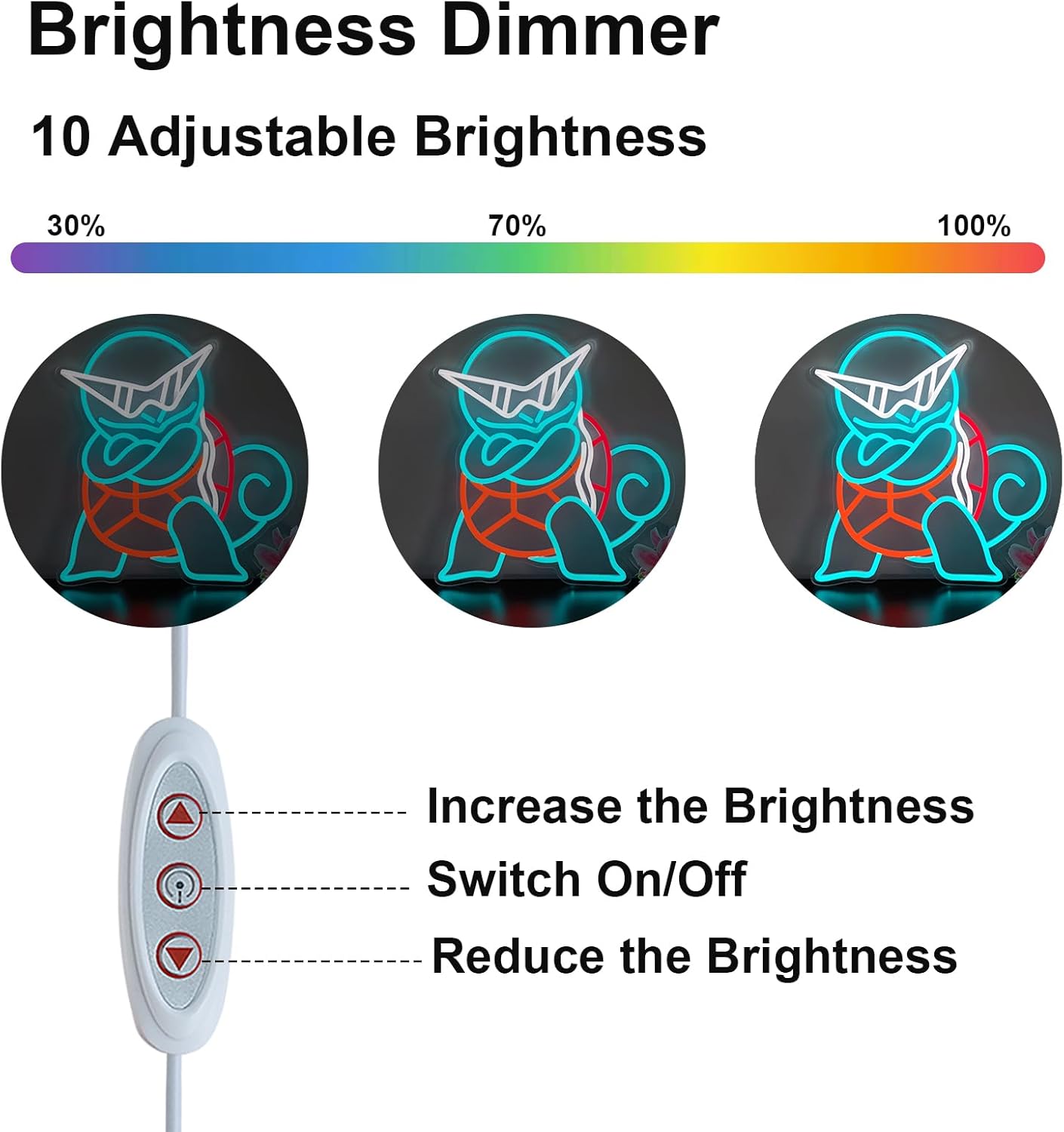 Enseigne néon LED Pokemon Squi - Decor Lighting Fans avis et prix