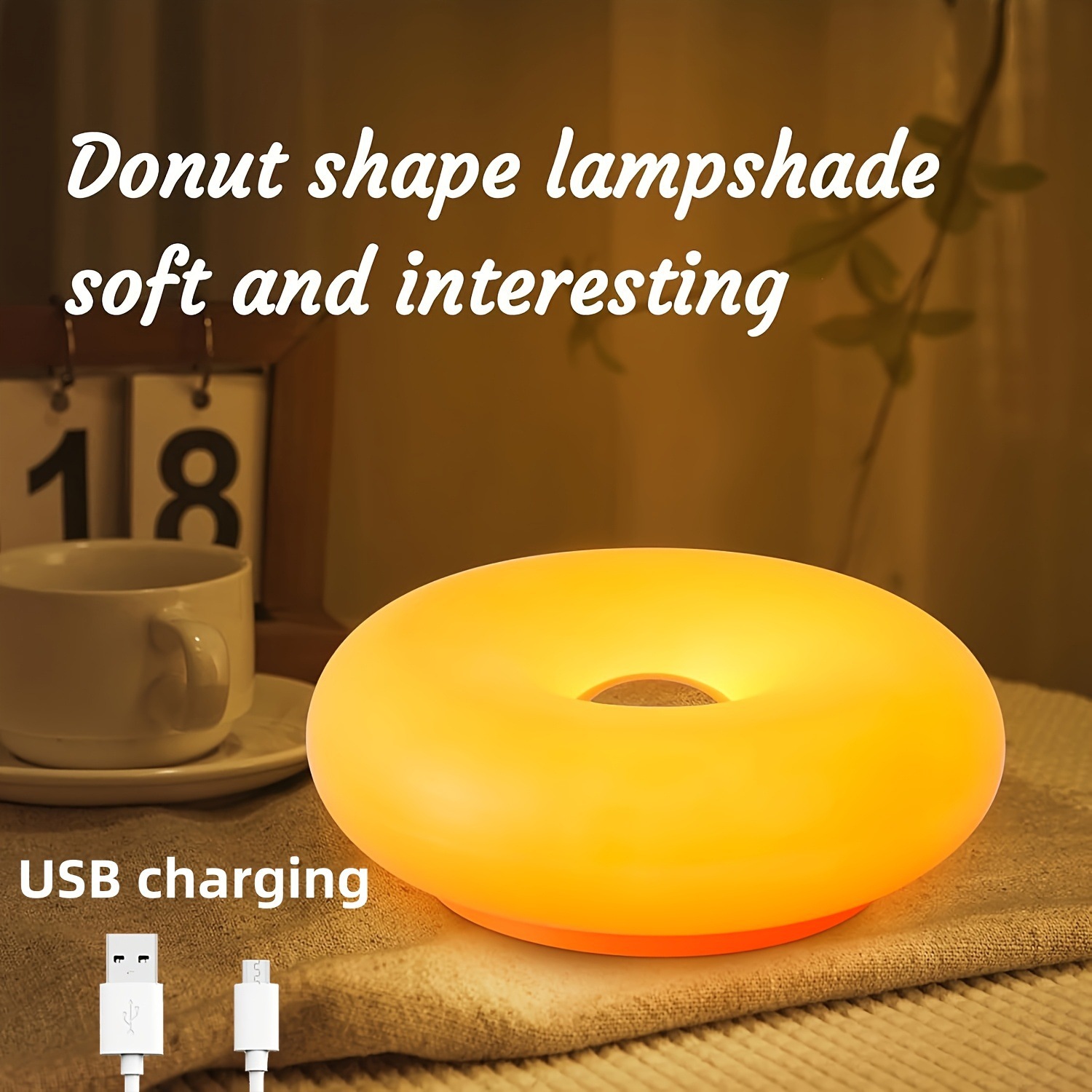 Lampe Donut rétro-moderne brev - Room Decor Lighting Lamp avis et prix