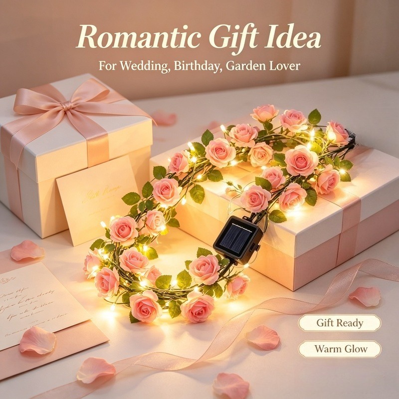 Guirlandes solaires LED en for - String Light Outdoor avis et prix