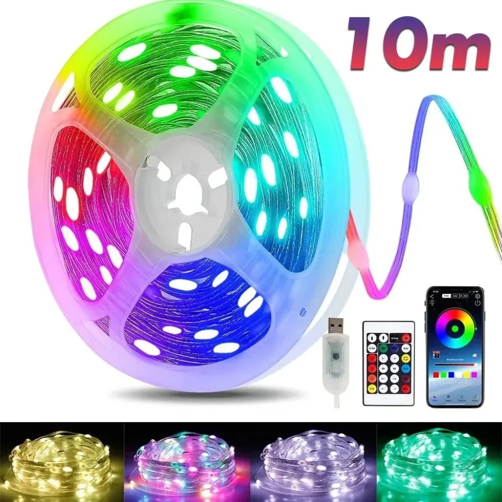 Guirlande lumineuse LED RGBIC  - Decor Lighting Address avis et prix